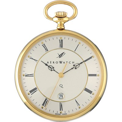 Montres de poche Aerowatch Pocket watches 25610-J504 Lépine