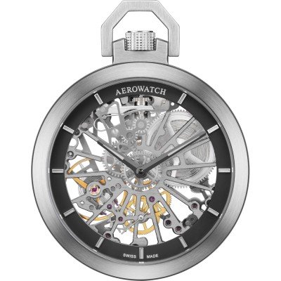 Montres de poche Aerowatch Pocket watches 50829-AA03-SQ Lépines