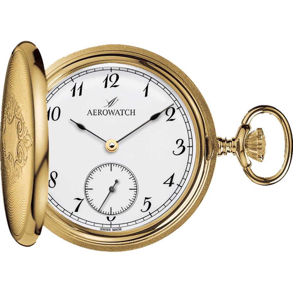 Montres de poche Aerowatch Pocket watches 55645-JA06 Savonnettes