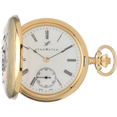 Montres de poche Aerowatch Pocket watches APW1079HW Savonette Voiture