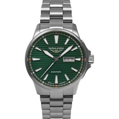 Montre Bauhaus Aviation 2862M-4 Aviation Titanium Iron Annie