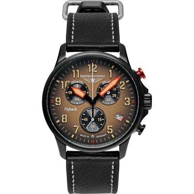 Montre Bauhaus Aviation 2888-5 Aviation Blackwing