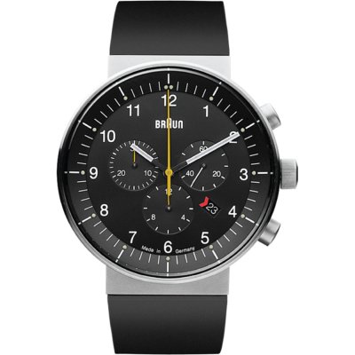 Braun Watch Chrono BN0095 BN0095BKSLBKG