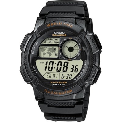 Montre Casio Collection AE-1000W-1AV World Time