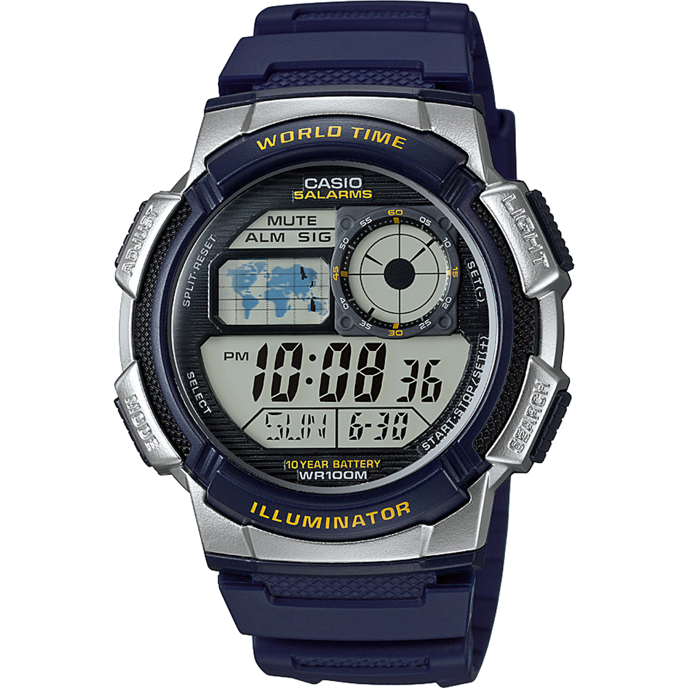 Montre Casio Collection AE-1000W-2AVEF World Time