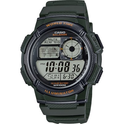 Montre Casio Collection AE-1000W-3AV World Time