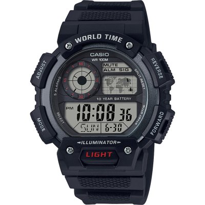 Montre Casio Collection AE-1400WH-1AV World Timer