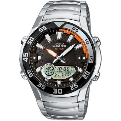Montre Casio Vintage AMW-710D-1AV AMW-710D-1AVEF Fish Clock