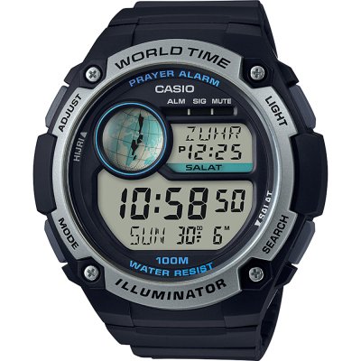 Montre Casio Vintage CPA-100-1AV Prayer Alarm