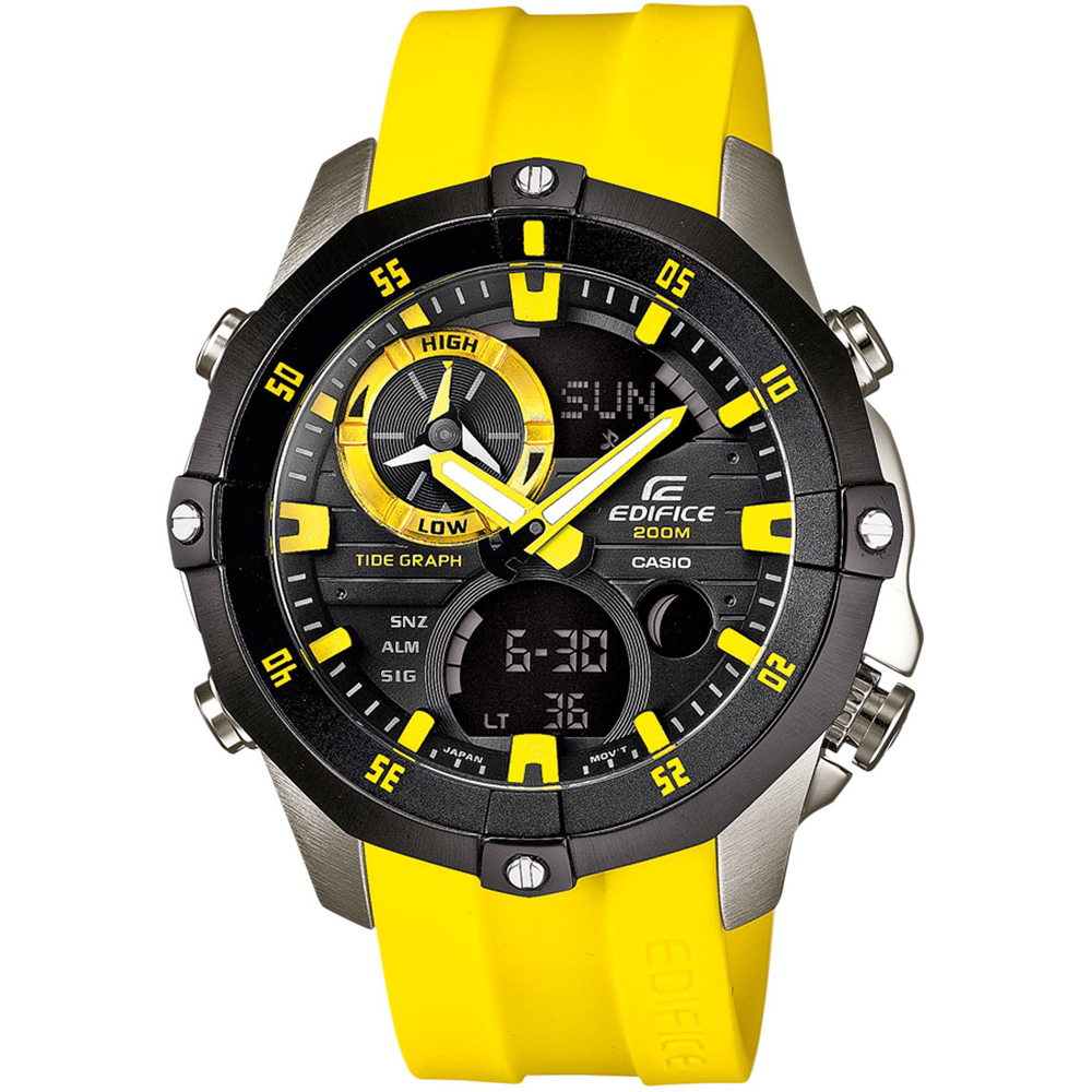 Casio Edifice Watch Ana-Digi Advance Marine EMA-100B-1A9V