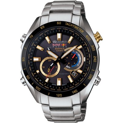 Casio Edifice Watch Radio Controlled Solar Waveceptor - Red Bull EQW-T620RB-1A