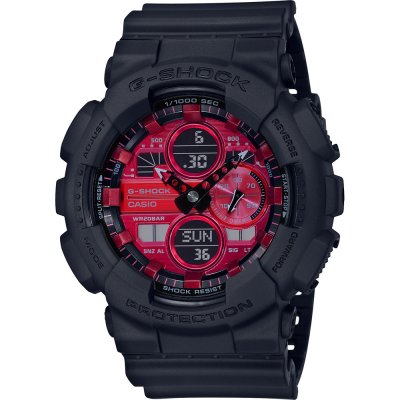 Montre G-Shock Classic Style GA-140AR-1A Red Adrenalin