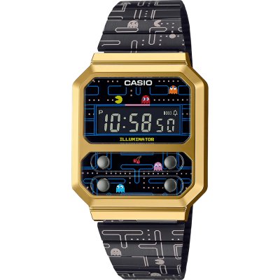 Montre Casio Vintage A100WEPC-1B Vintage Series x PacMan