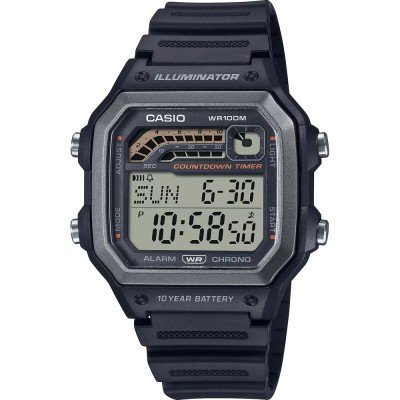 Montre Casio Collection WS-1600H-1AV LCD Large