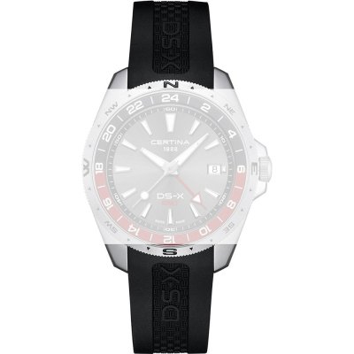Bracelet Certina C603024582 DS-X GMT