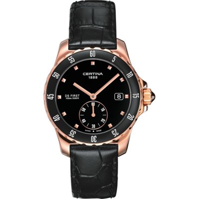 montre Certina C0142353605100 Ds First Cer