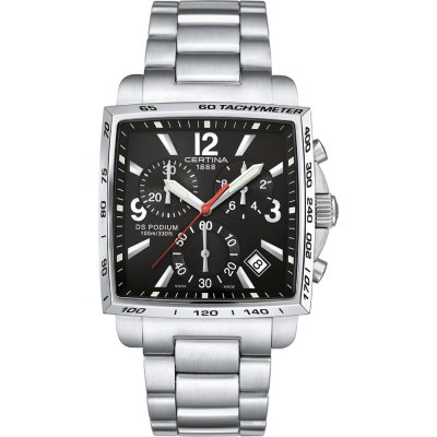 montre Certina C0015171105700 Ds Podium Square
