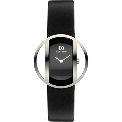 Danish Design Watch Time 2 Hands Lady Titanium Design Black IV13Q933
