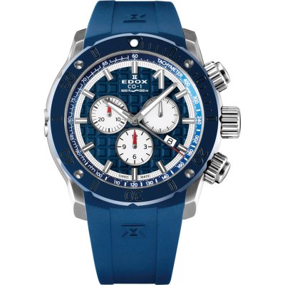 Montre Edox 10221-3BU9-BUIN9 Chronoffshore -1