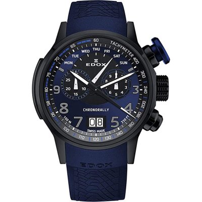 Montre Edox 38001-TINNBUF3-BUF3 Chronorally