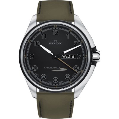 Montre Edox 84301-3NCV-NNV Chronorally-S