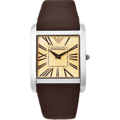 Emporio Armani Watch Time 2 Hands Marco Slim XLarge AR2018