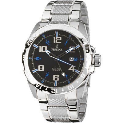 Festina Watch  Two Timezone F16490/3
