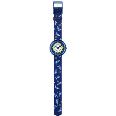 Montre Flik Flak 5+ Power Time FPNP011 Blue Summer