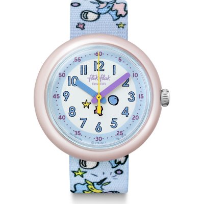 Montre Flik Flak 5+ Power Time FPNP030 Bubblicorn