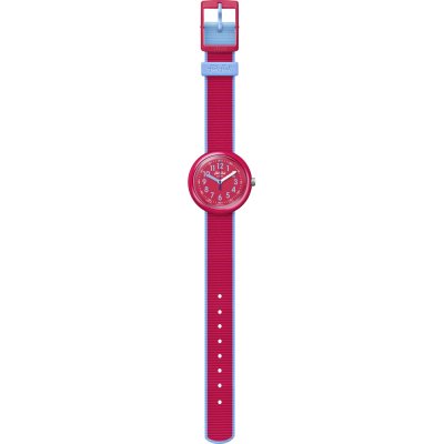Montre Flik Flak 5+ Power Time FPNP045 Color Blast Red