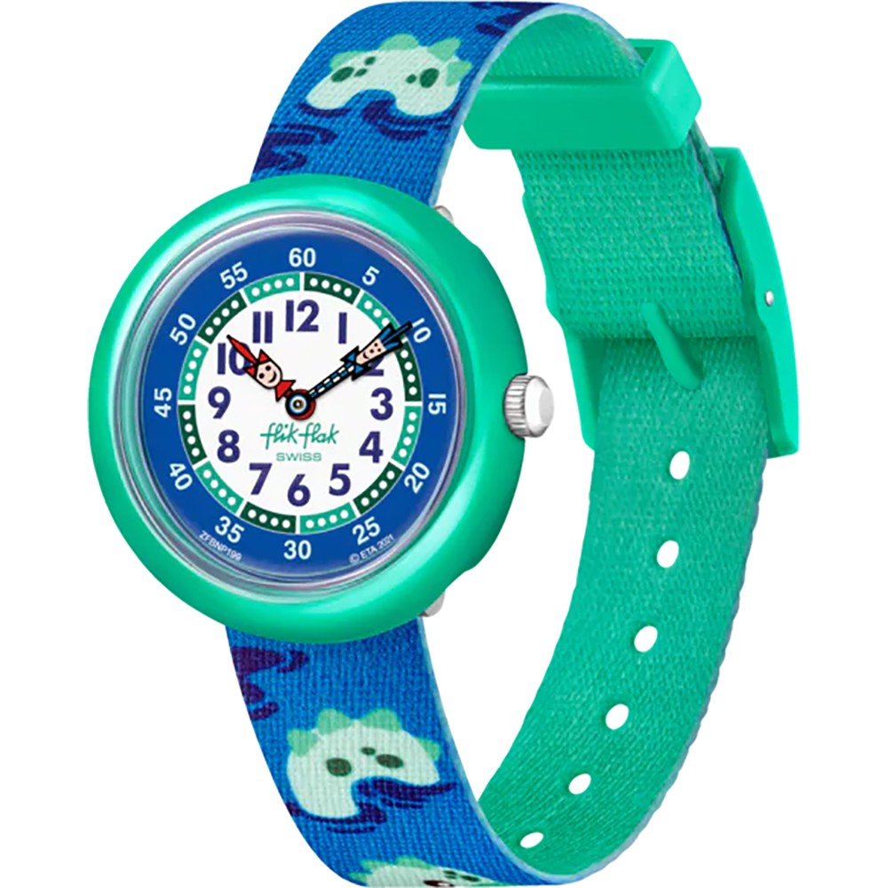 Montre Flik Flak 3+ Story Time FBNP199 Nessie-Ncredible