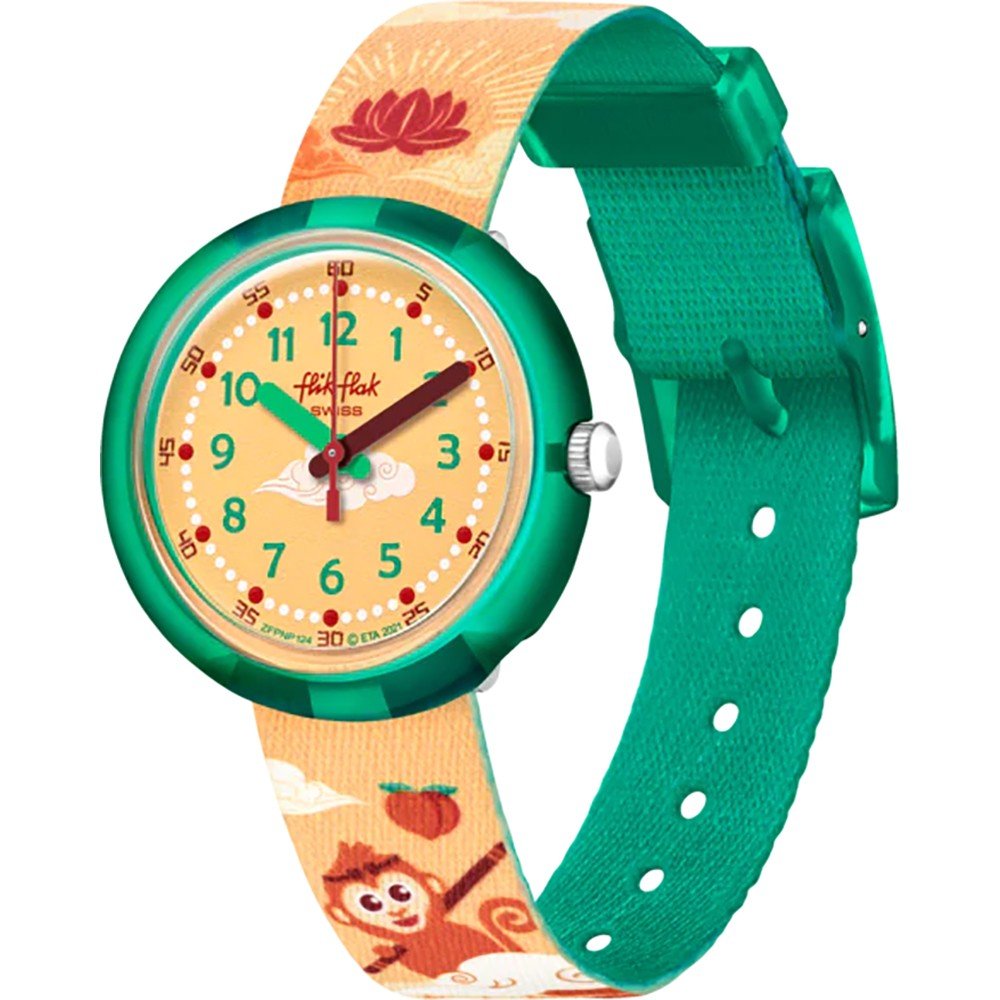 Montre Flik Flak 5+ Power Time FPNP124 Monkey's Awakening