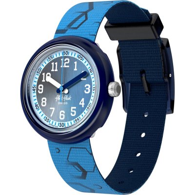 Montre Flik Flak 5+ Power Time FPNP189 Quench In Blue