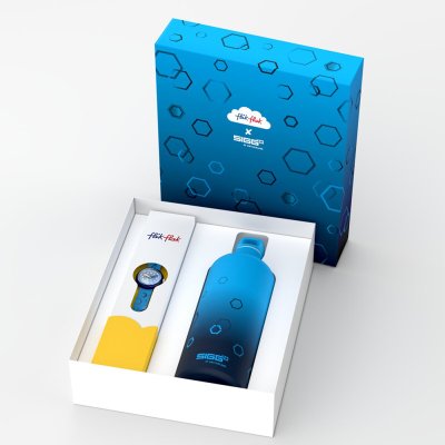 Montre Flik Flak 5+ Power Time FPNP189 Quench In Blue