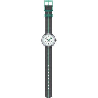 Montre Flik Flak 5+ Power Time FPNP022 Green Band