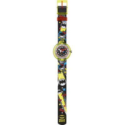 Montre Flik Flak FLNP016 Hello Kitty Batgirl