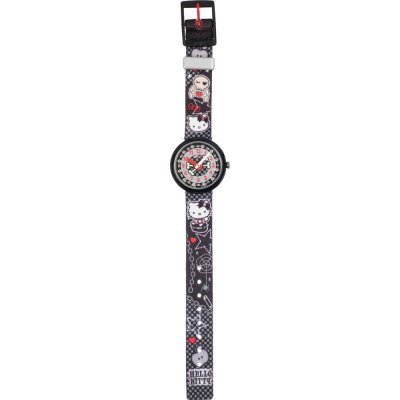 Montre Flik Flak FLN059 Hello Kitty Gothic