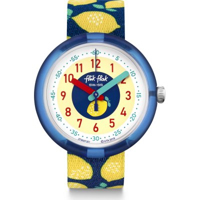 Montre Flik Flak 5+ Power Time FPNP061 Limonata