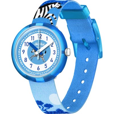 Montre Flik Flak 5+ Power Time FPNP082 Zebrannah