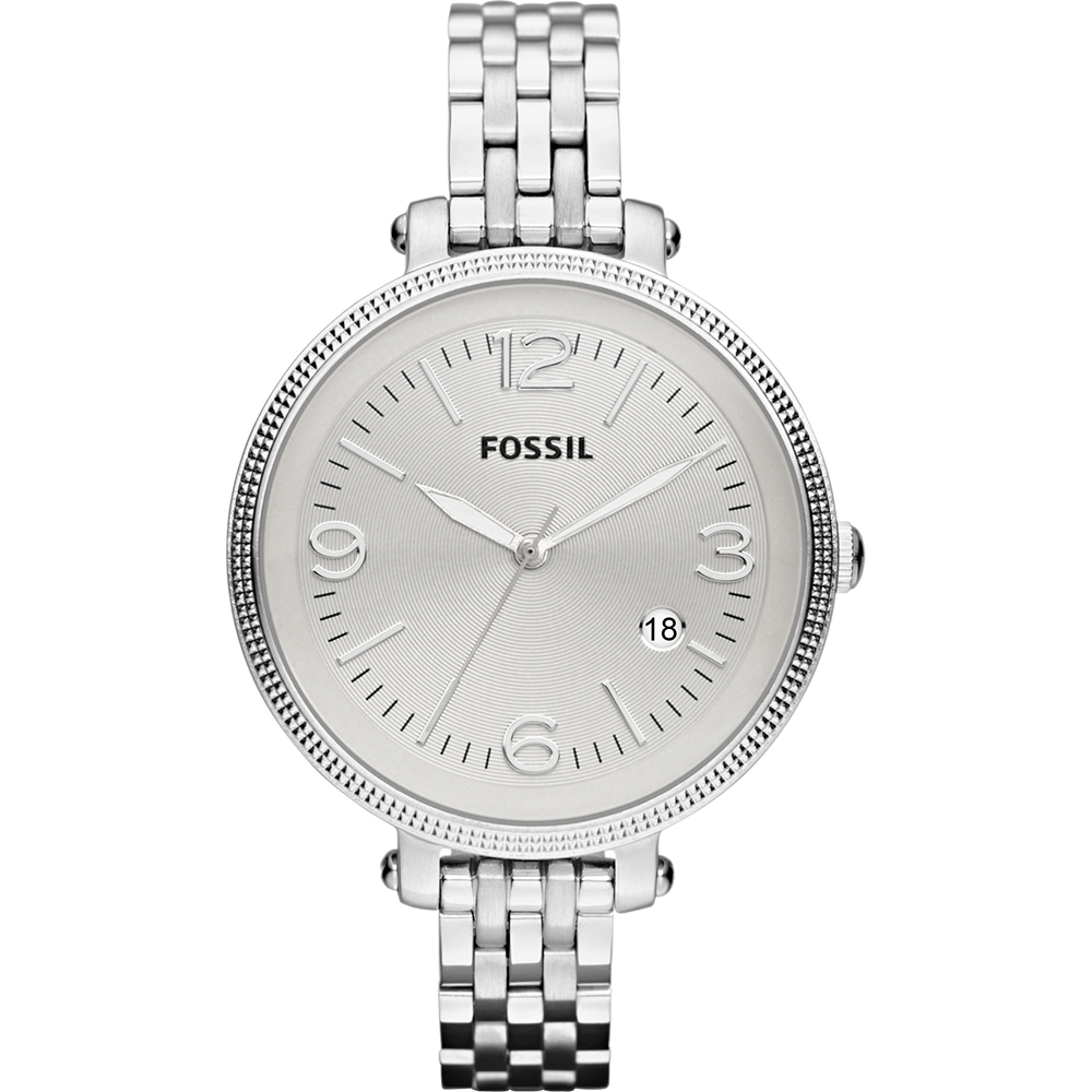 Fossil Watch Time 3 hands Heather Big ES3129