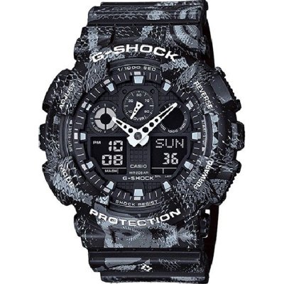 Montre G-Shock GA-100MRB-1A Ana-Digi
