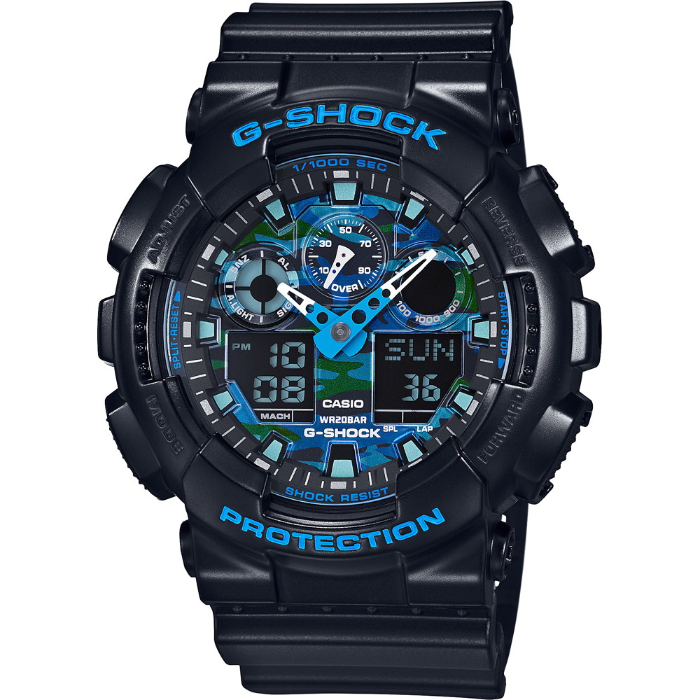 Montre G-Shock Classic Style GA-100CB-1AER Cool Blue