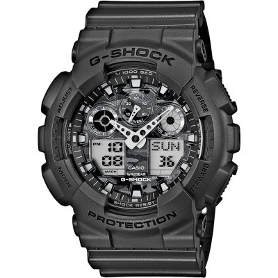 Montre G-Shock Classic Style GA-100CF-8A Camo Face