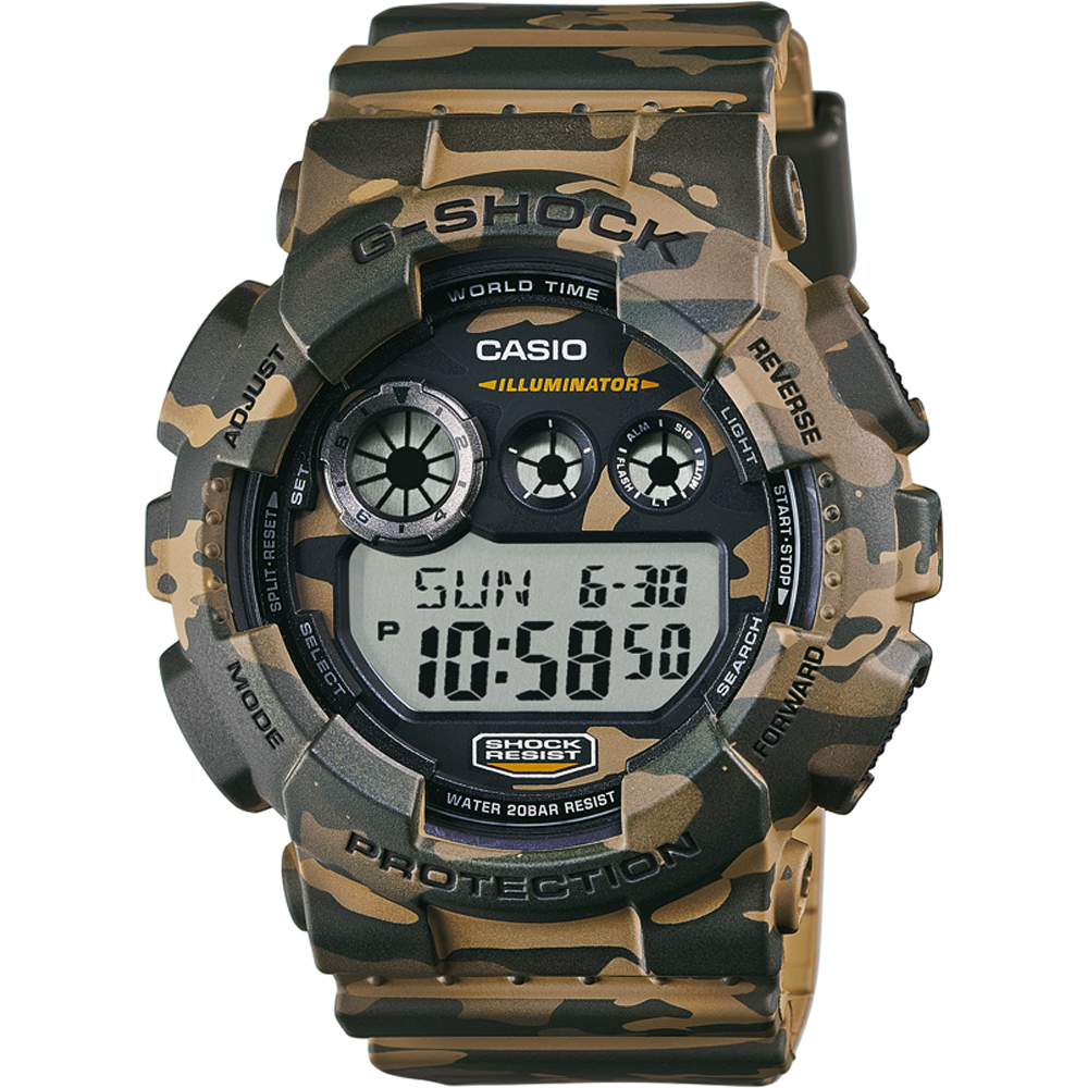 Montre G-Shock Classic Style GD-120CM-5 Camouflage