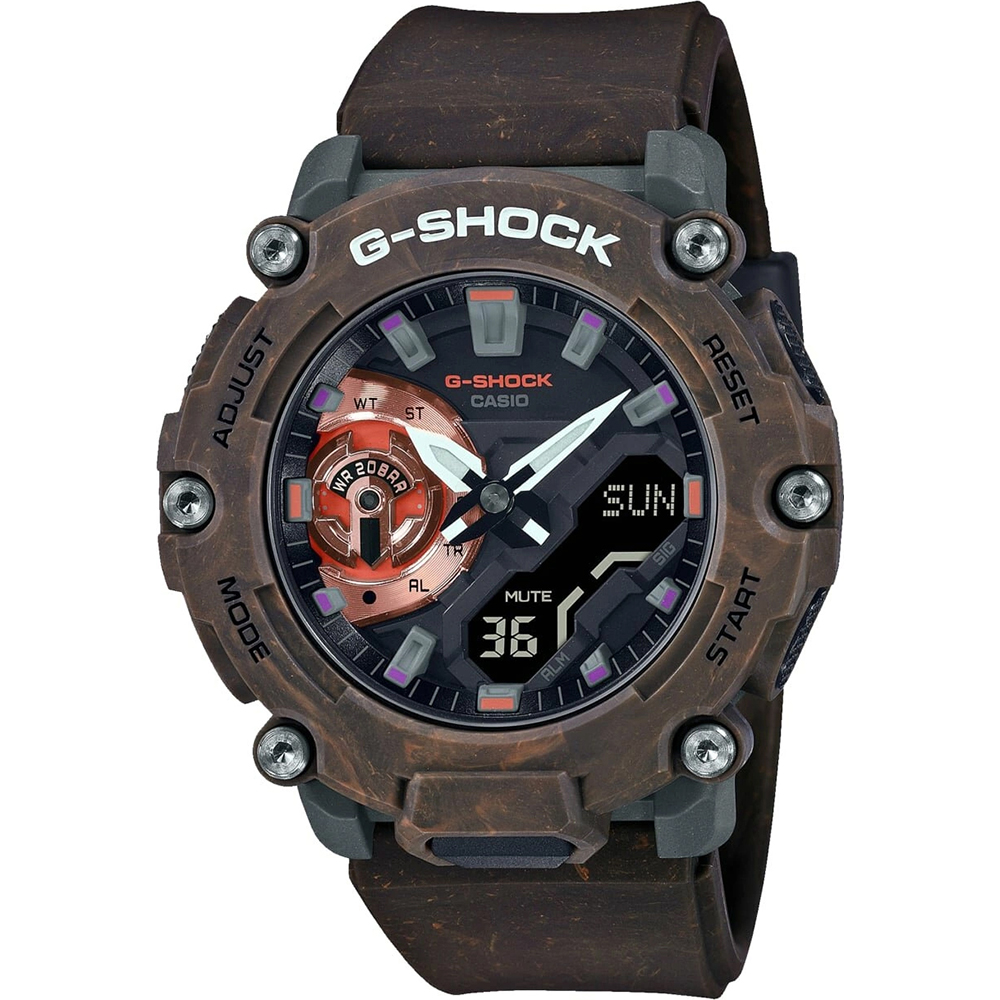 Montre G-Shock Classic Style GA-2200MFR-5AER Carbon Core Guard - Mystic Forest