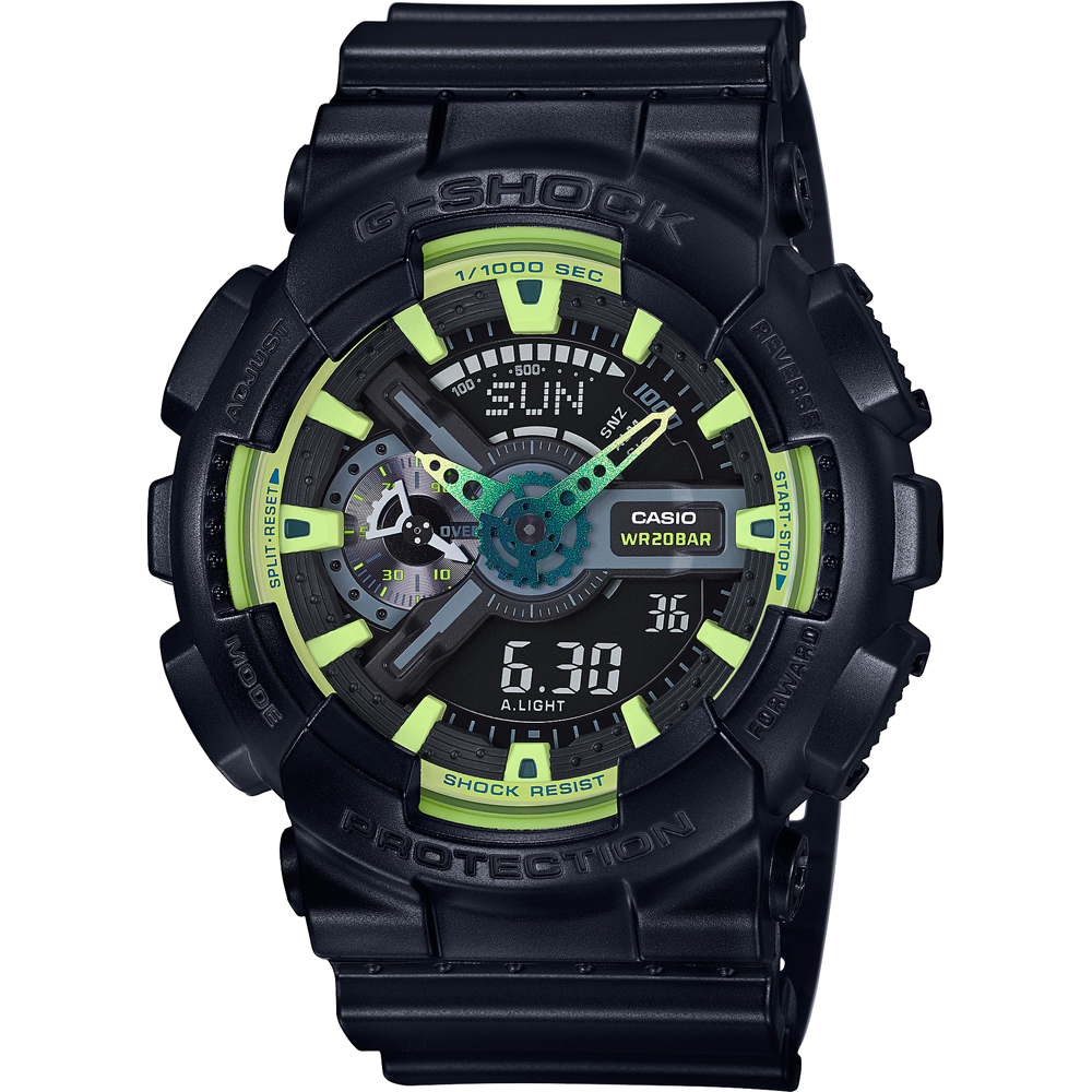 Montre G-Shock Classic Style GA-110LY-1A Classic Lime