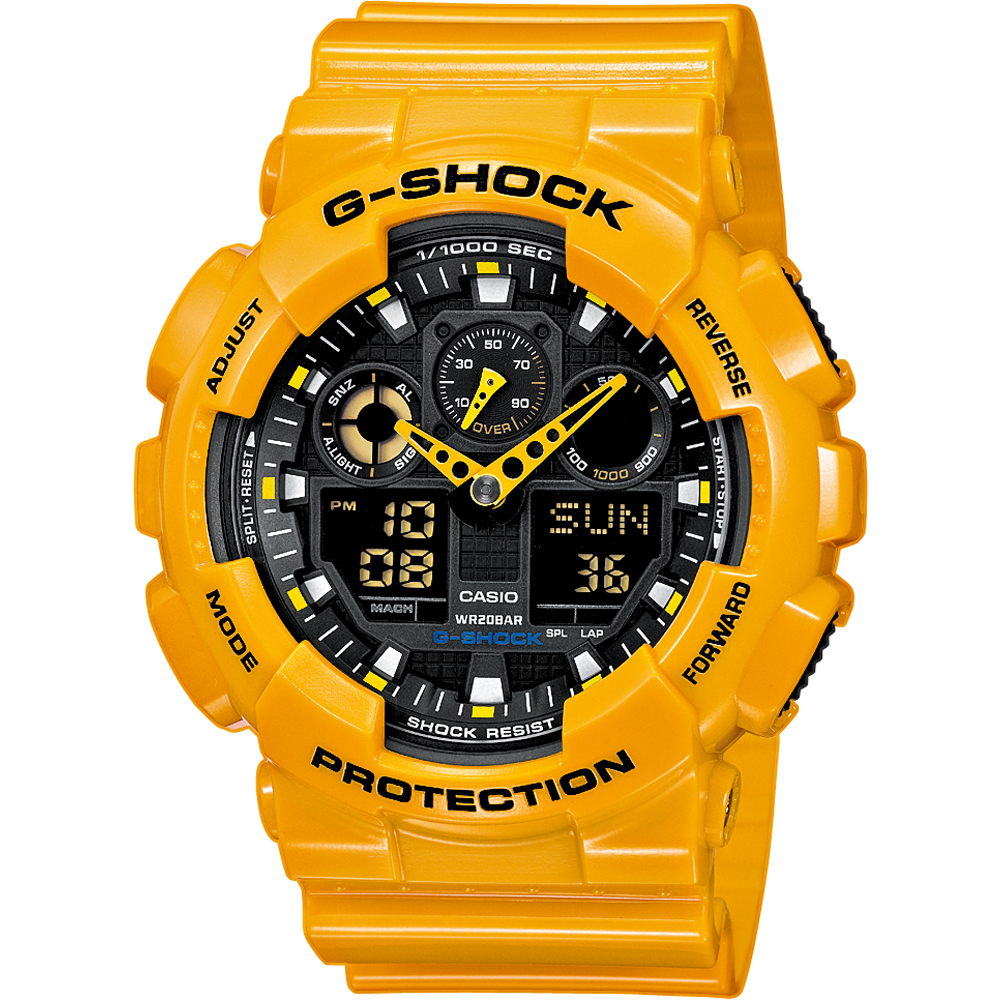 Montre G-Shock Classic Style GA-100A-9AER