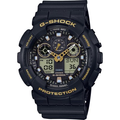 Montre G-Shock Classic Style GA-100GBX-1A9 Ana-Digi - Garrish Black