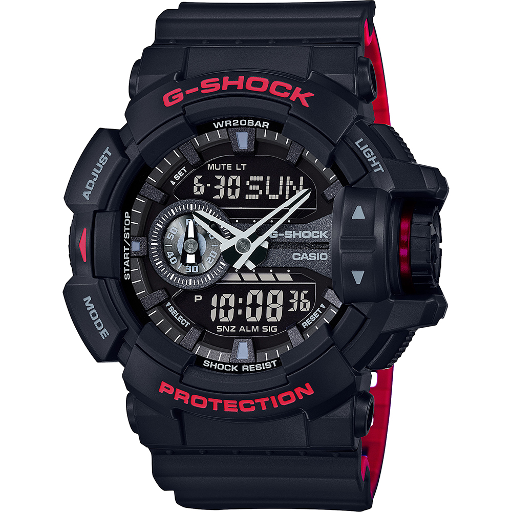 Montre G-Shock Classic Style GA-400HR-1A Rotary Switch