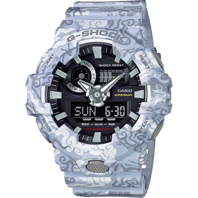 Montre G-Shock Classic Style GA-700CG-7A Celestial Guardian - White Tiger